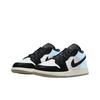 Jordan Air Jordan 1 Sea Salt Blue Leather Abrasion Resistant Low top Basketball Shoes Unisex Blue 553558-092(Team1119-)