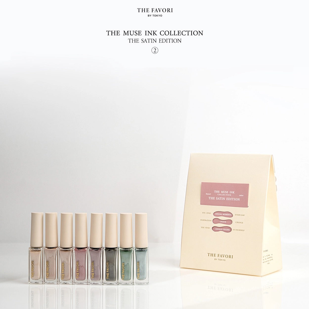 The Satin Edition ver.2 (8 Colors) set