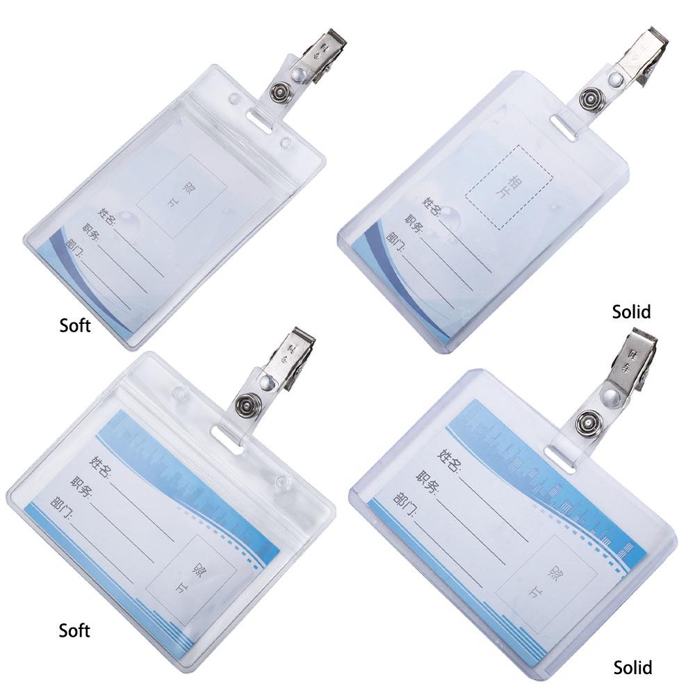 Card Work Certificate Badge Holders Office Supplies Work Card Protection Cover Work Card Holder