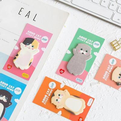 Kawaii Kitty Haftnotizen Aufkleber Notizblock Scrapbooking Schule Bürobedarf Schreibwaren Geschenk Lesezeichen 1 Stück