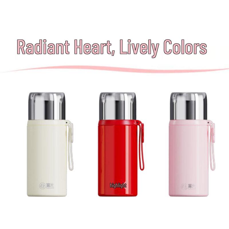 FUGUANG Yaming 380ml 316L Stainless Steel Vacuum Insulated Stewing Mug