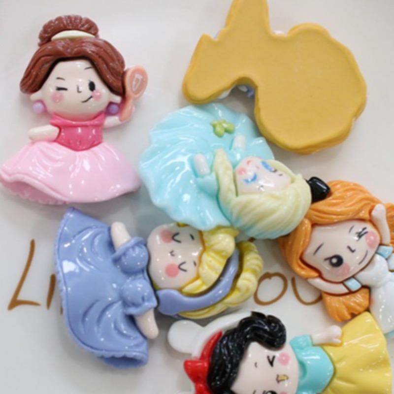 Kawaii Princess Fridge Stickers Little Girls Gifts Message Board Magnetic Stickers Home Decoration