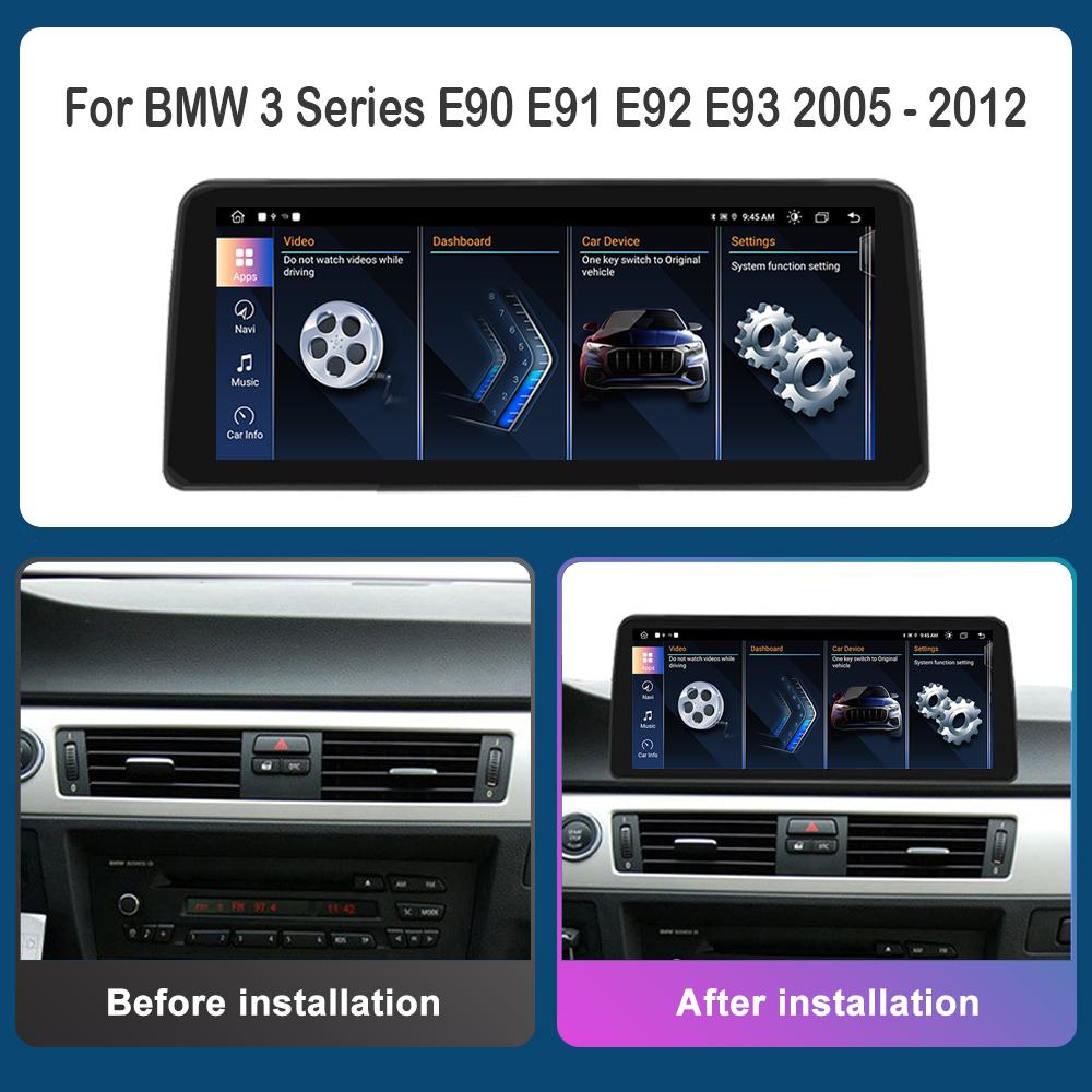 12.3 Inch Android Car Radio Multimedia Player for BMW 3 Series E90 E91 E92 E93 2005 - 2012 GPS HD Touch Screen DSP Stereo
