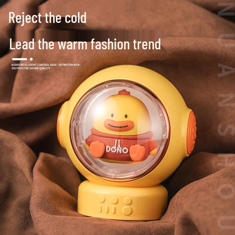 Space Duck 2-in-1 Hand Warmer Night Light