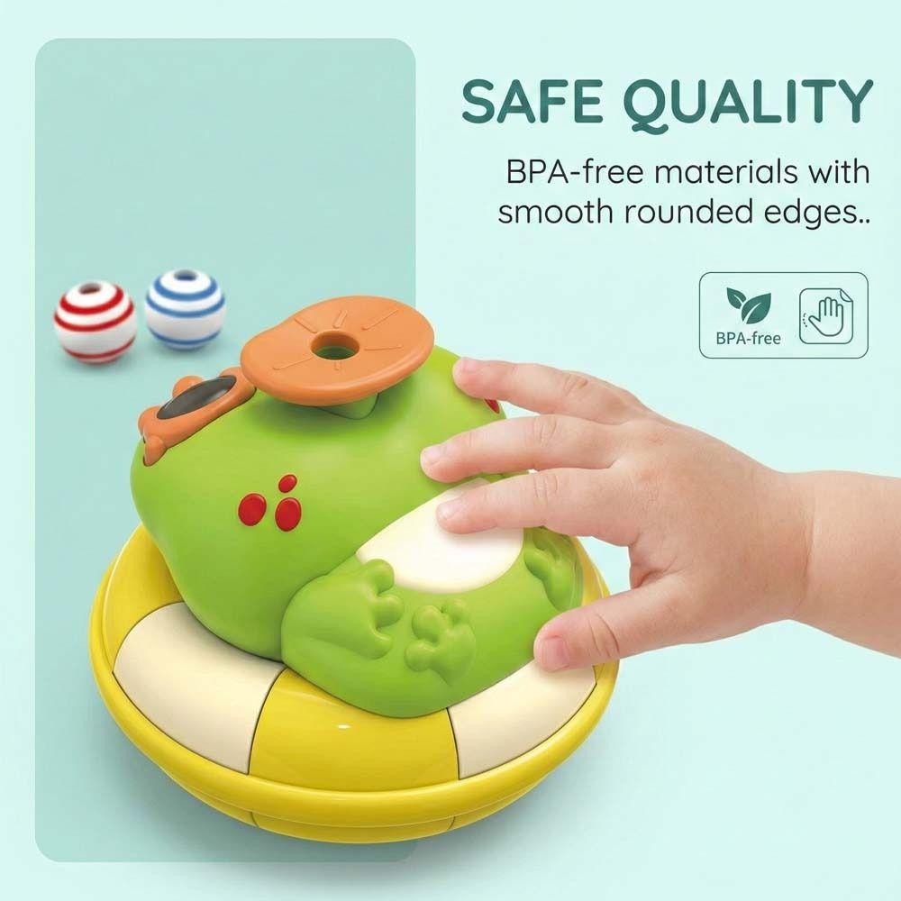 Frog Balance Training Floating Ball Elephant Sensory Baby Toy Montessori Toy