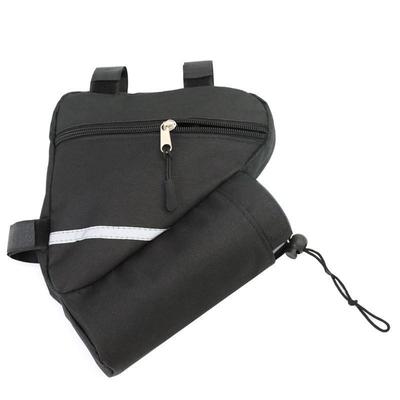 Bicycle Triangle Bag Stable Waterproof Front Frame Bag for Mountain Bike Handlebar Cycling and Water Storage