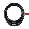 4 Digit Password Anti-Theft Bike Cable Lock, Portable Universal Code Lock for MTB Road Bike Motorcycle