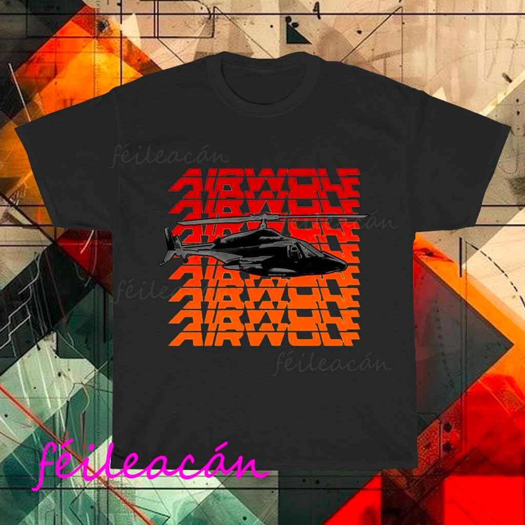 Brand New Airwolf Air Wolf 80 s TV Series American T-Shirt Funny Size S to 5XL S