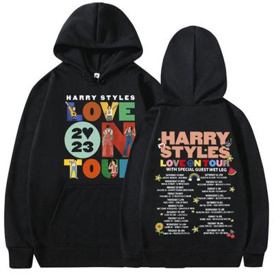 2023 Love on Tour Koncert Mikina Harajuku Hip Hop Oversized Mikiny Unisex Y2k Oblečenie Dlhý rukáv Mikiny s kapucňou Streetwear