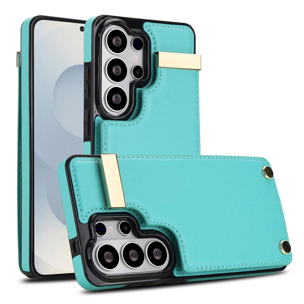 Luxury Leather Wallet Case for Samsung Galaxy S23 S24 S25 S26 Ultra Plus A56 A55 A15 A54 Card Holder Phone Cover Protective Case