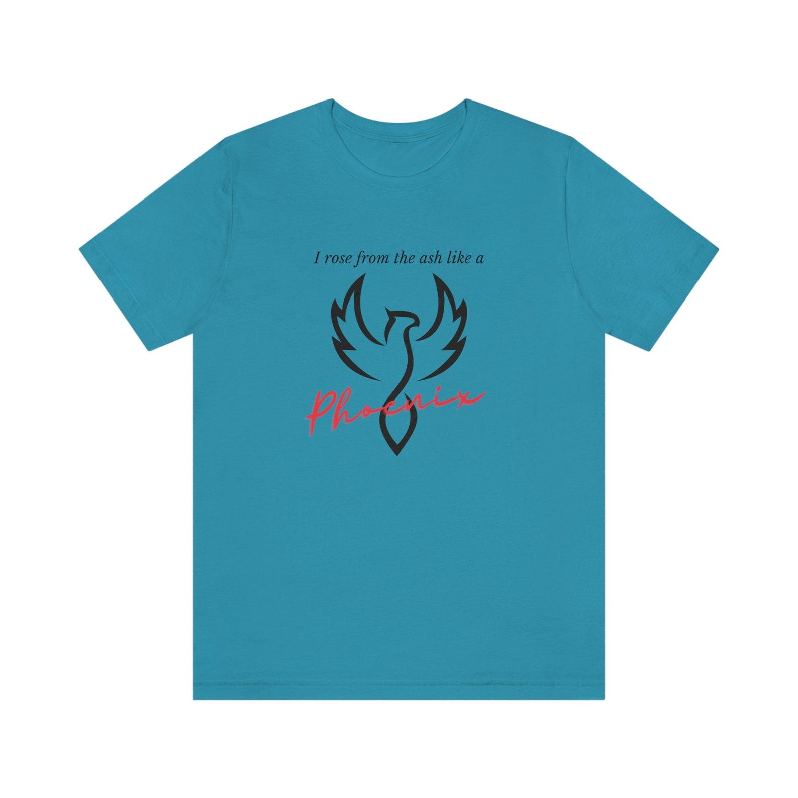 Like A Phoenix, Unisex Jersey Short Sleeve Tee 4XL
