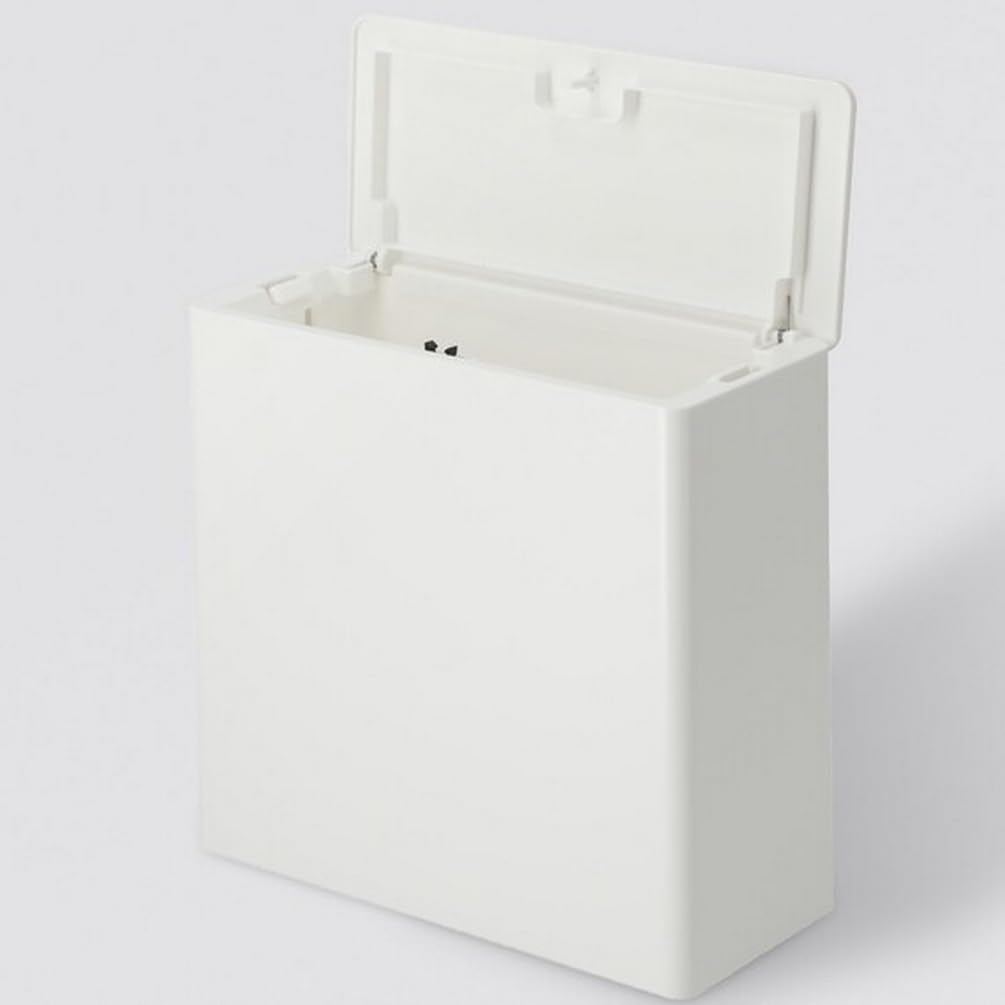 NITORI Antibacterial Deodorizing One Touch Dust Box White Width 21 X Depth X Height 20cm 8530687 9.5