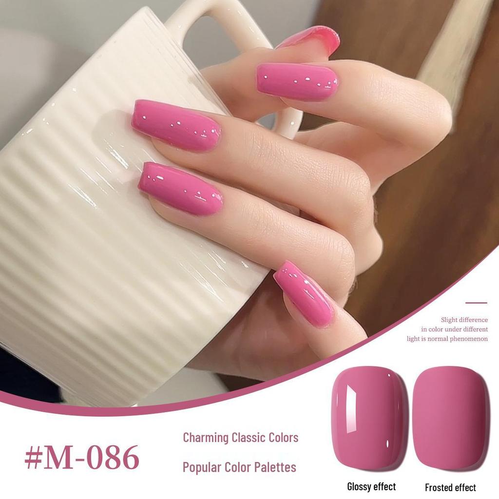 2025 New Japanese Colors UV/LED Nail Gel Set for Salon Manicure