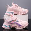 Boy Kids Fashion Sneakers Girls School Casual Shoes Outdoor Breathable Running Shoes Light Soft Sole Non-slip Children Shoes