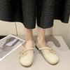 Fashion 2024 Female Footwear Casual Sneaker Round Toe New Summer Dress Moccasin Bow-Knot Round Toe Shoes Woman Mary Jane Shoes