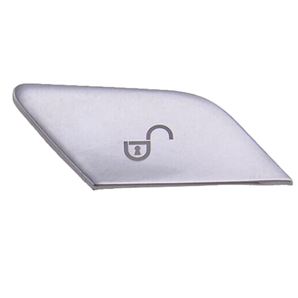 Button Cover Anti Rust Chrome Door Easy Installation