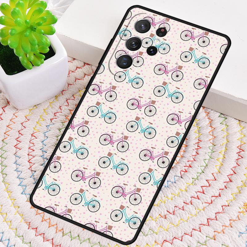 Bike Bicycle Cycling Phone Case for Samsung Galaxy Note 10 Pro S26 Ultra S23 S24 FE S25 S21 S22 PLUS Shockproof Cove
