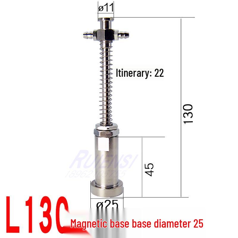 Injection Molding Machine Magnetic Base Connector with Strong Suction Cup and Metal Fittings