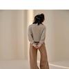 Heirmans Women's Half-High Collar Cashmere Sweater