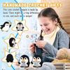Positive Energy Cute Penguin Handmade Woolen Products Hook Weaving Dolls Fun Animal Gifts