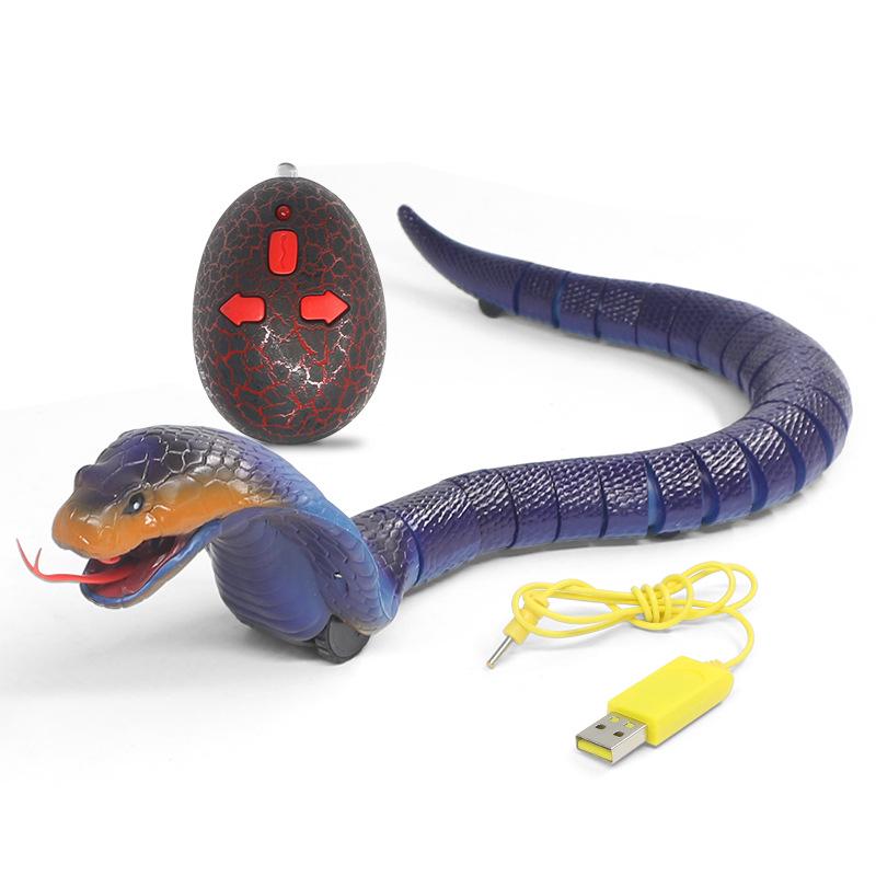 Remote Control Electric Prank Snake Toy - Simulated Rattlesnake Movement