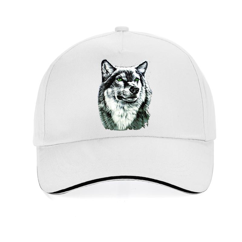 Unisex Animal 3D Print Wolf Baseball Caps Hip-Hop Trucker Unisex Outdoor Sport Sunhat Women Breathable Snapback Adjust Hat