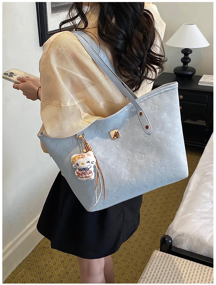 2026 Women's Fashionable High-Capacity Tote Bag - Versatile Shoulder & Crossbody Design for Simple Commutes