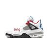 AJ4 Sports Basketball Shoes - White Cement, Oreo, Midnight Blue, Unisex