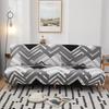 Fashion Geometric Sofa Cover Folding Sofa Bed Armless All-inclusive Anti-dust lipcover Stretch Elastic Cover Furniture Protector