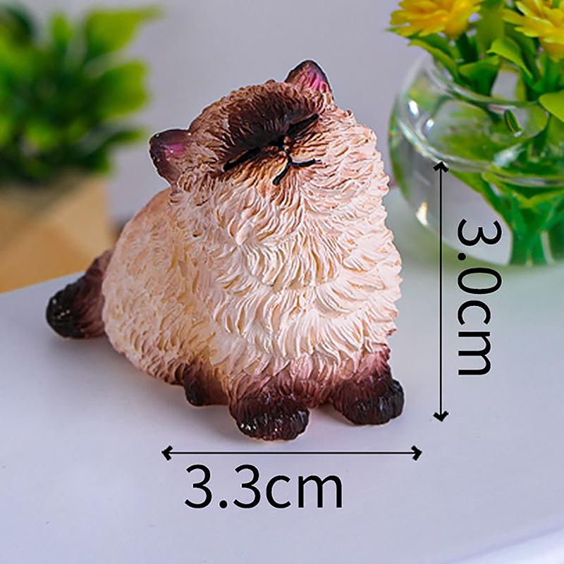 

Творческие милые мультяшные коты Мини украшения Поделки Украшения для дома Съемки Фон Реквизиты для рабочего стола Маленькие украшения Подарки