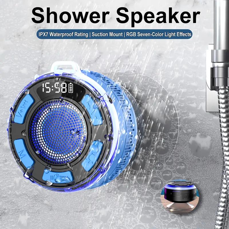 Wireless Speaker 1100mAh Battery Capacity Bluetooth Speakers IPX7 Waterproof Built-in Mic 10 Hours