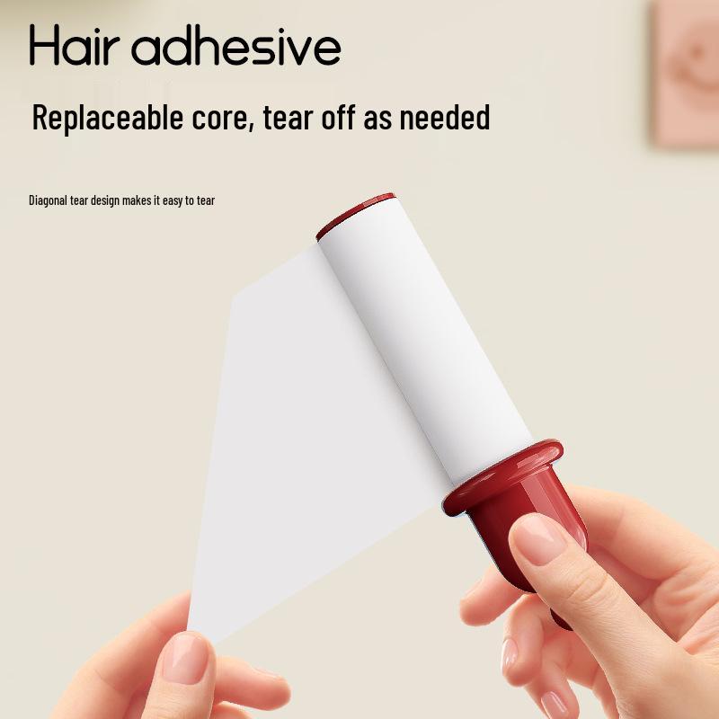 Cute Style Hat Lint Roller with Replaceable Paper for Pet Hair and Multi-Material Clothing