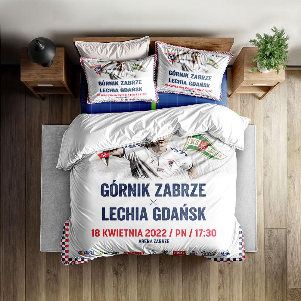 Górnik Zabrze Fans Duvet Cover Set King Queen Double Full Twin Single Size Bed Linen Set
