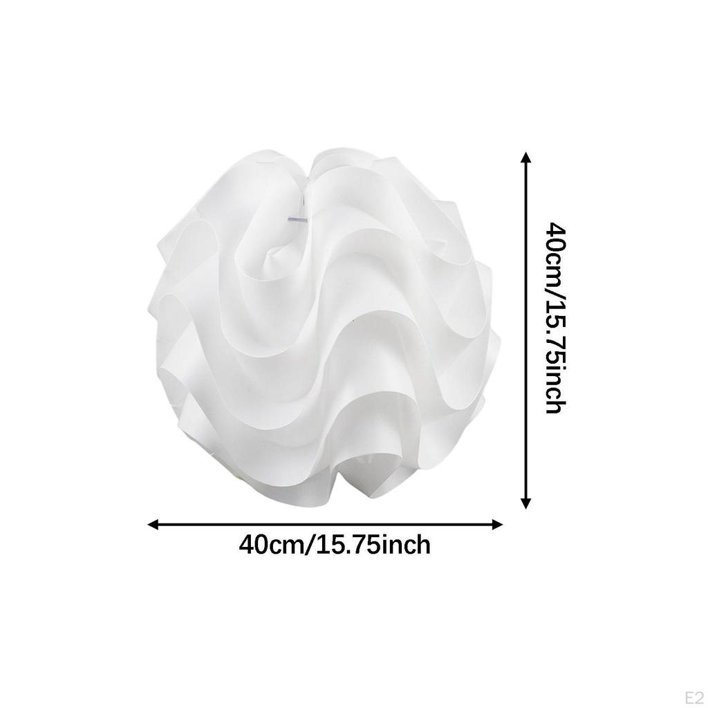 Hanging Light Shade Shape Easy Installation Atmosphere Enhancing Lampcover Cage for Chandelier