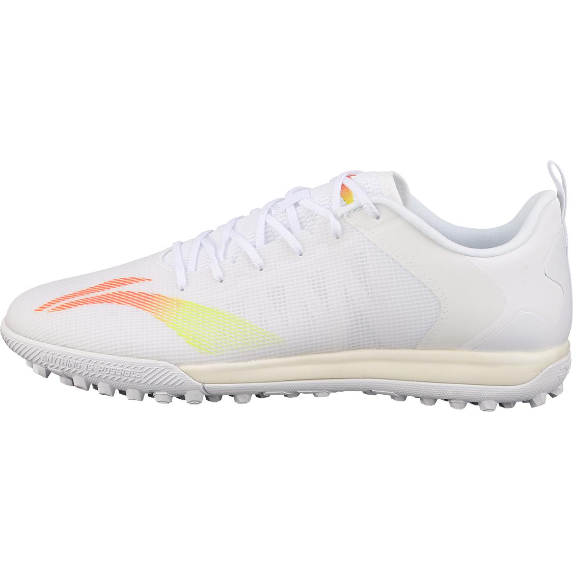 

New LiNing Shadow Cushioning Anti-Slip And Wear-Resistant Coverage Soccer Shoes Men s White Orange ASTS021-1 41