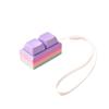 Lightweight Push Button Stress Relieving Toy with Lanyard Sensory Fidget Toy for ADHD Adults Kids Anxiety Relief