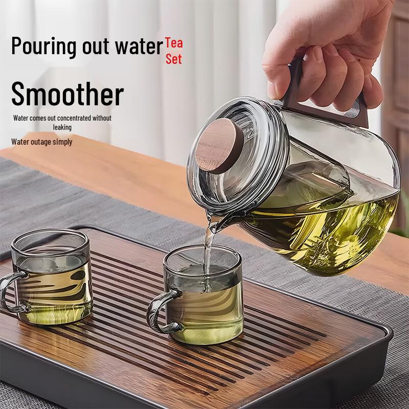 Zhenqi Heat-Resistant Glass Tea Infuser Teapot Set