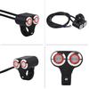 7/8inch 22mm Motorcycle Switch Handlebar, Motorbike Handlebar On/Off Grip Switches Brake Fog Headlight Handle Self-Return/Manual-Return Switch(B: