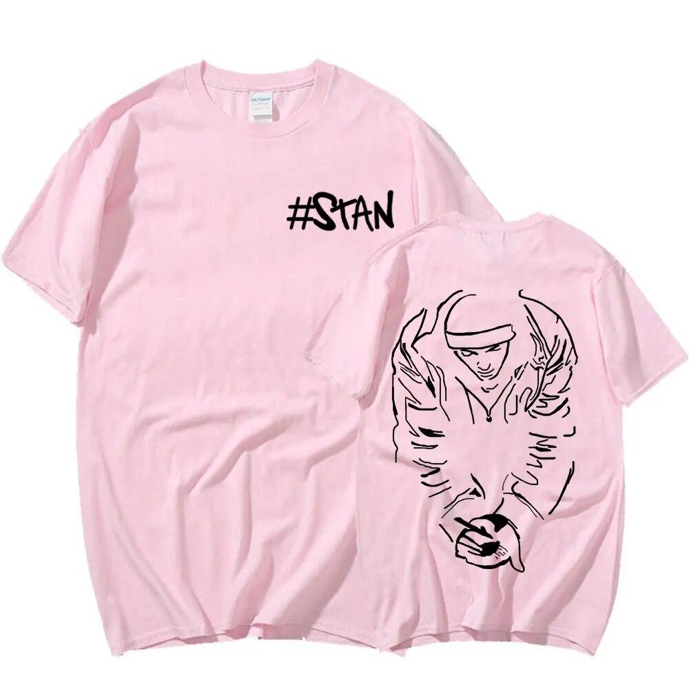 

Футболка с рэпером Эминемом Стэном, винтажная футболка в стиле хип-хоп, панк 90-х годов, одежда унисекс в стиле Харадзюку, мужские топы большого размера, футболка, уличная одежда унисекс 3XL