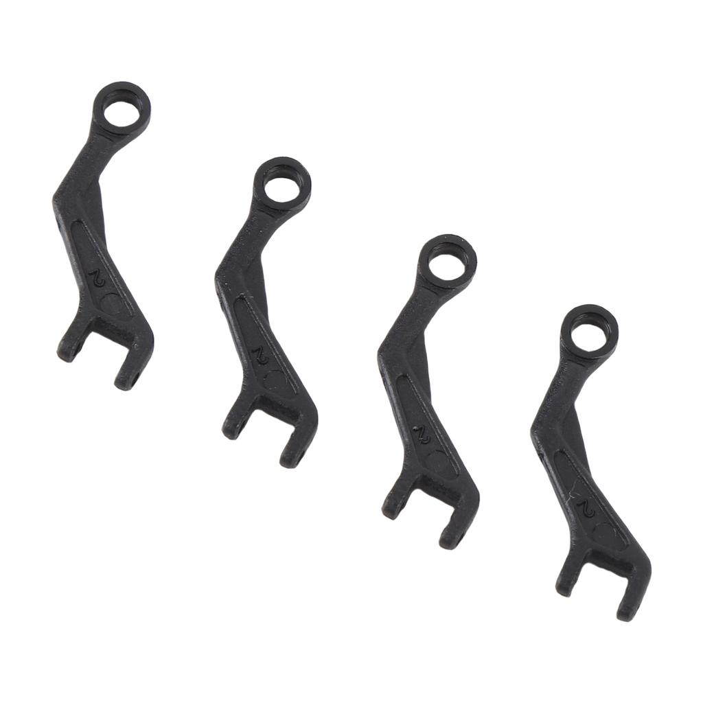 4PCS RC Helicopter Connecting Rod Set Plastic Replacement Parts Linkage Rods for Wltoys K124 K170