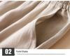 Women's 2023 Wide-Leg Cotton Linen Pants - High Waist, Loose, Summer Casual Trousers