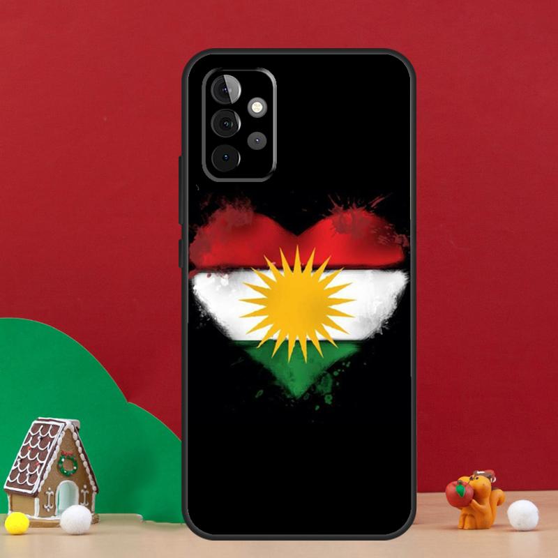 Kurdistan Flag Case For Samsung Galaxy A56 A33 A13 A36 A23 A52 A32 A12 A54 A34 A14 A16 A53 A15 A35 A55 A17