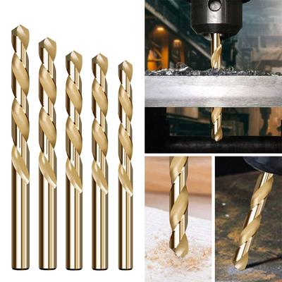 HSS6542 Twist Drill High Speed Steel HSS Bit Hard Drill Bit  Stainless Steel