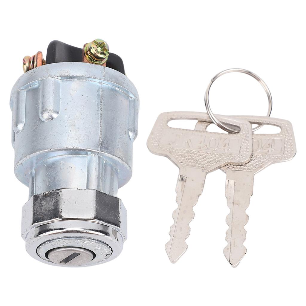 Universal Ignition Key Switch 4 Positions Acc Off IGN Start JK404 for Car Forklift Truck Tractor Trailer