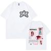 Tour Graphic T Shirts Men's Women's Hip Hop Fashion Aesthetic T-shirts High Quality Cotton Oversized T-shirt