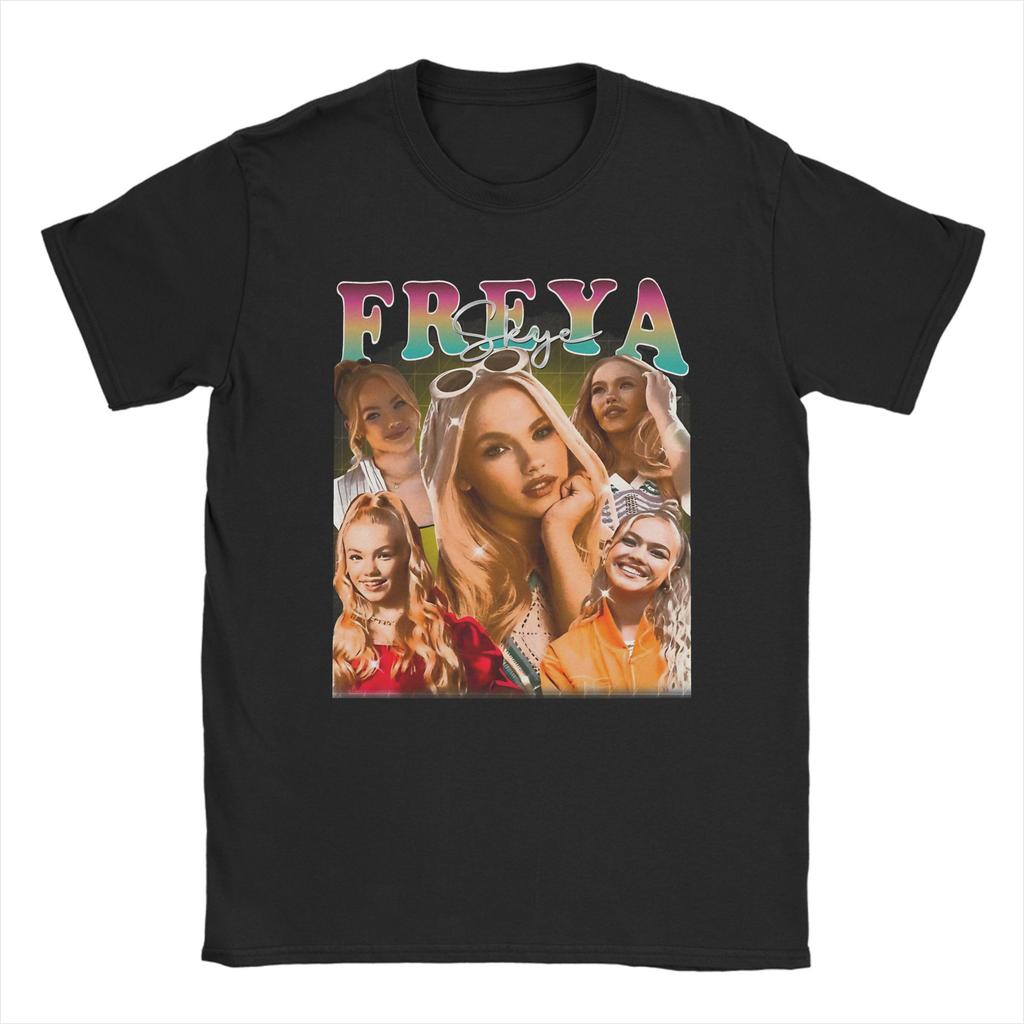 SFreyas Skye UK Sänger Stars Align Konzerttour 2026 Unisex T-Shirt Tolles T-Shirt Kurzarm Rundhals T-Shirts Baumwolle