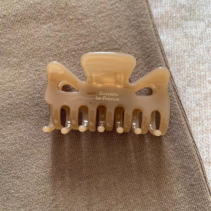 

Элегантная ацетатная заколка-краб Корея-Франция: Модный аксессуар для волос в стиле легкой роскоши