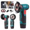 12V 3 Inch Brush Mini Angle Grinder 19500rpm Household Cutting Machine Polishing Machine Lithium Angle Grinder Filling Grinder