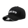Modische Leder-Mesh-Kappe Snapback Trucker Outdoor Sport Laufen Verstellbare Baseballkappe Für Volvo XC90 V90 XC60 V40 XC40 XC70