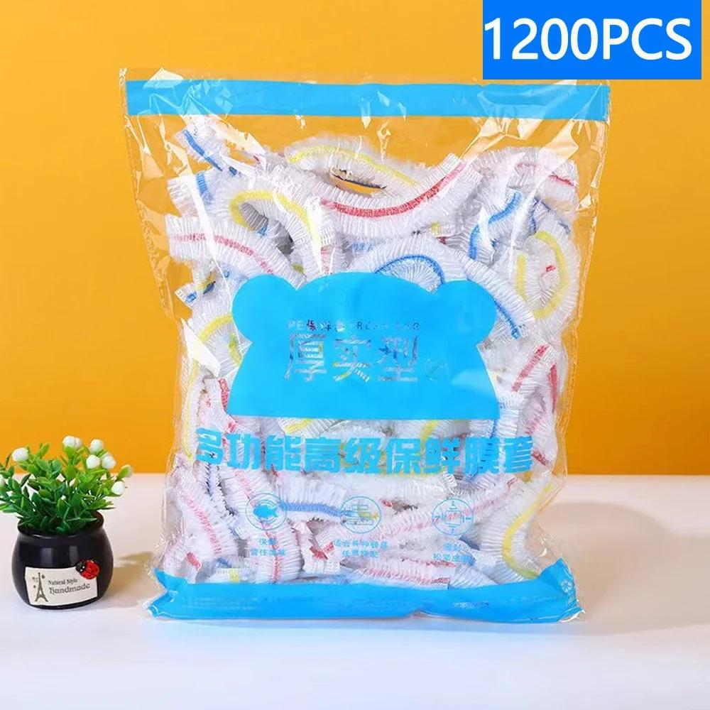 50-2000Pcs Colorful And White Disposable Food Grade Fresh-Keeping Food Cover Grade Fruit Vegetable Storage Bag Kitchen Accessories